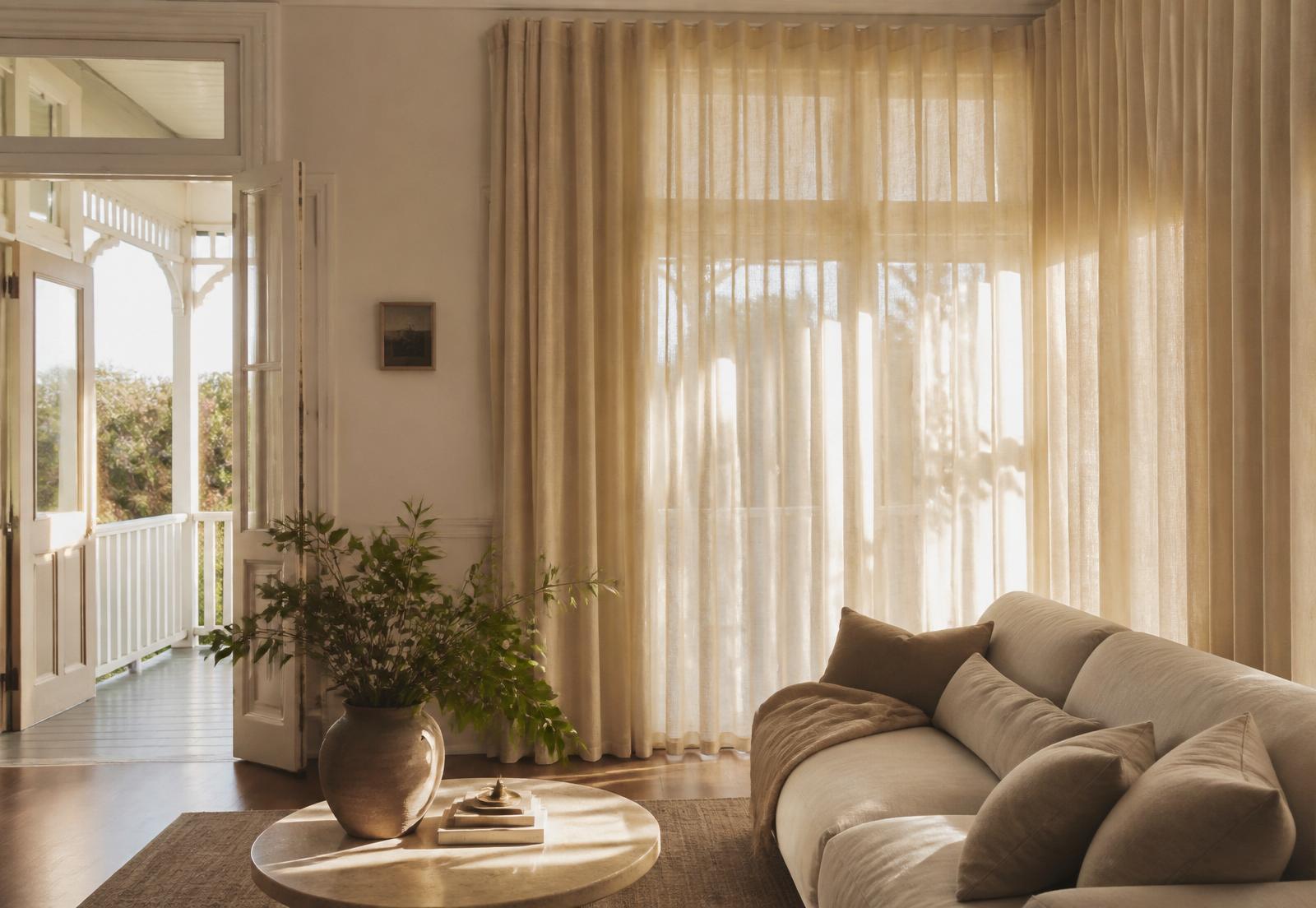 Curtain style inspiration for a Brisbane living area